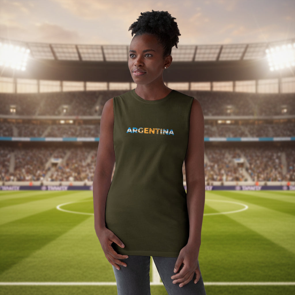Argentina Soccer Tank Top