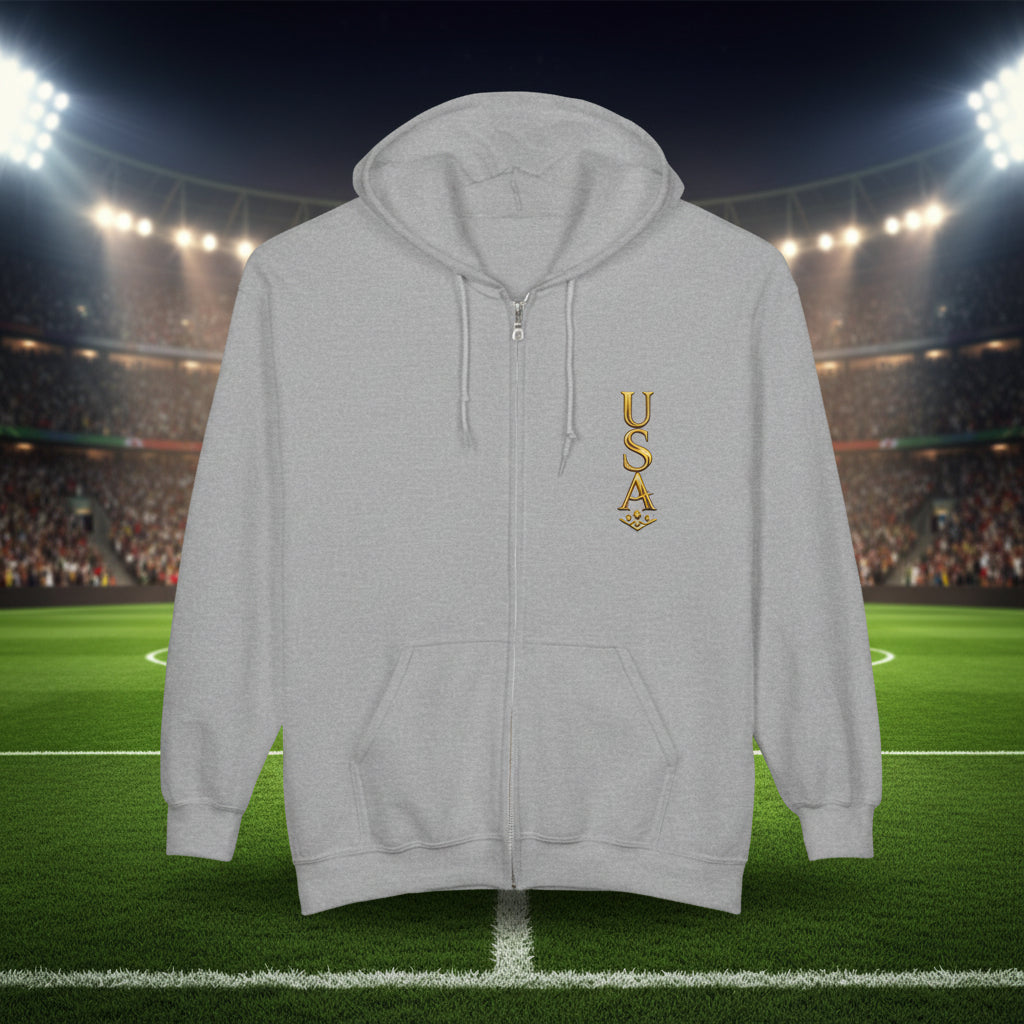 USA Soccer Zip Hoodie