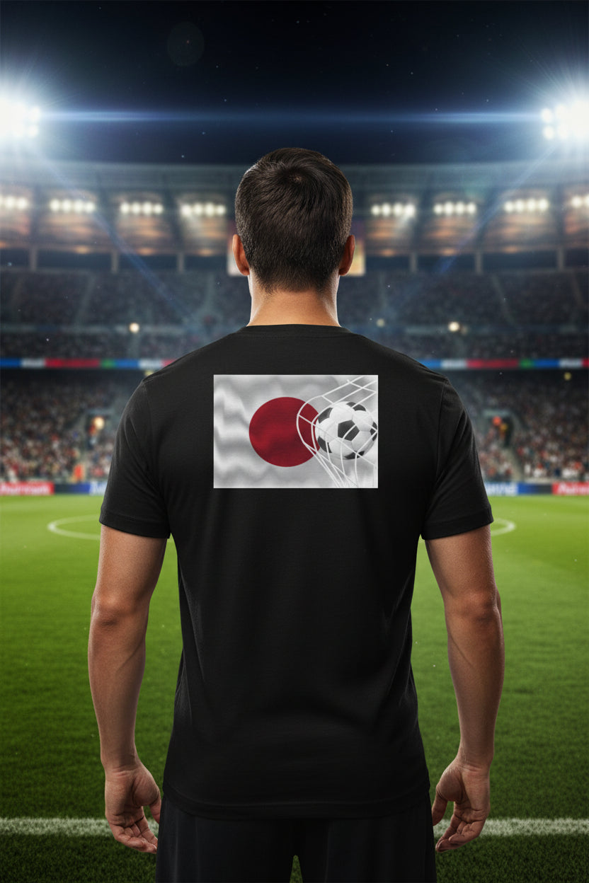 Japan World Cup 2026 Soccer V-Neck Tee