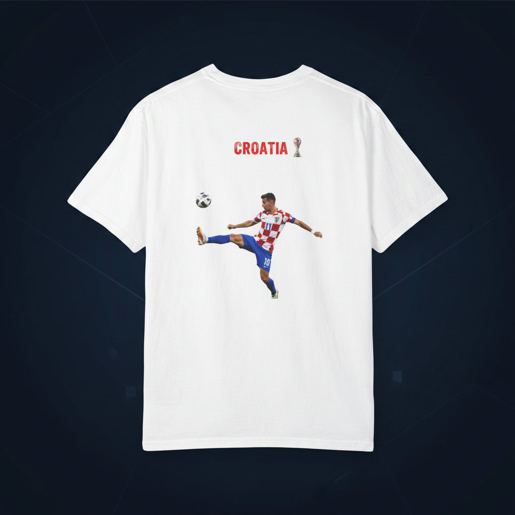 Croatia Soccer 100%  Cotton