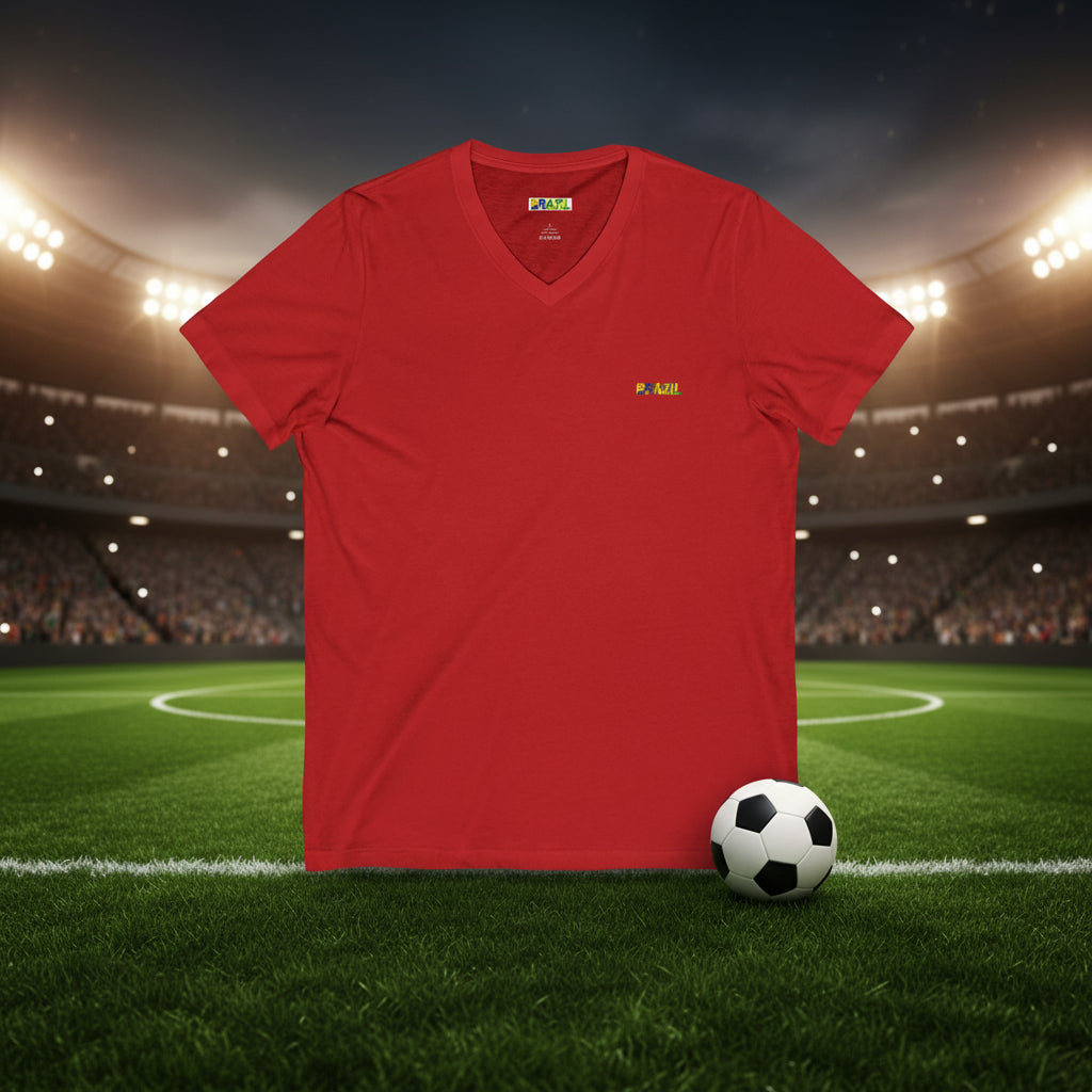 Brazil V‑Neck Tee