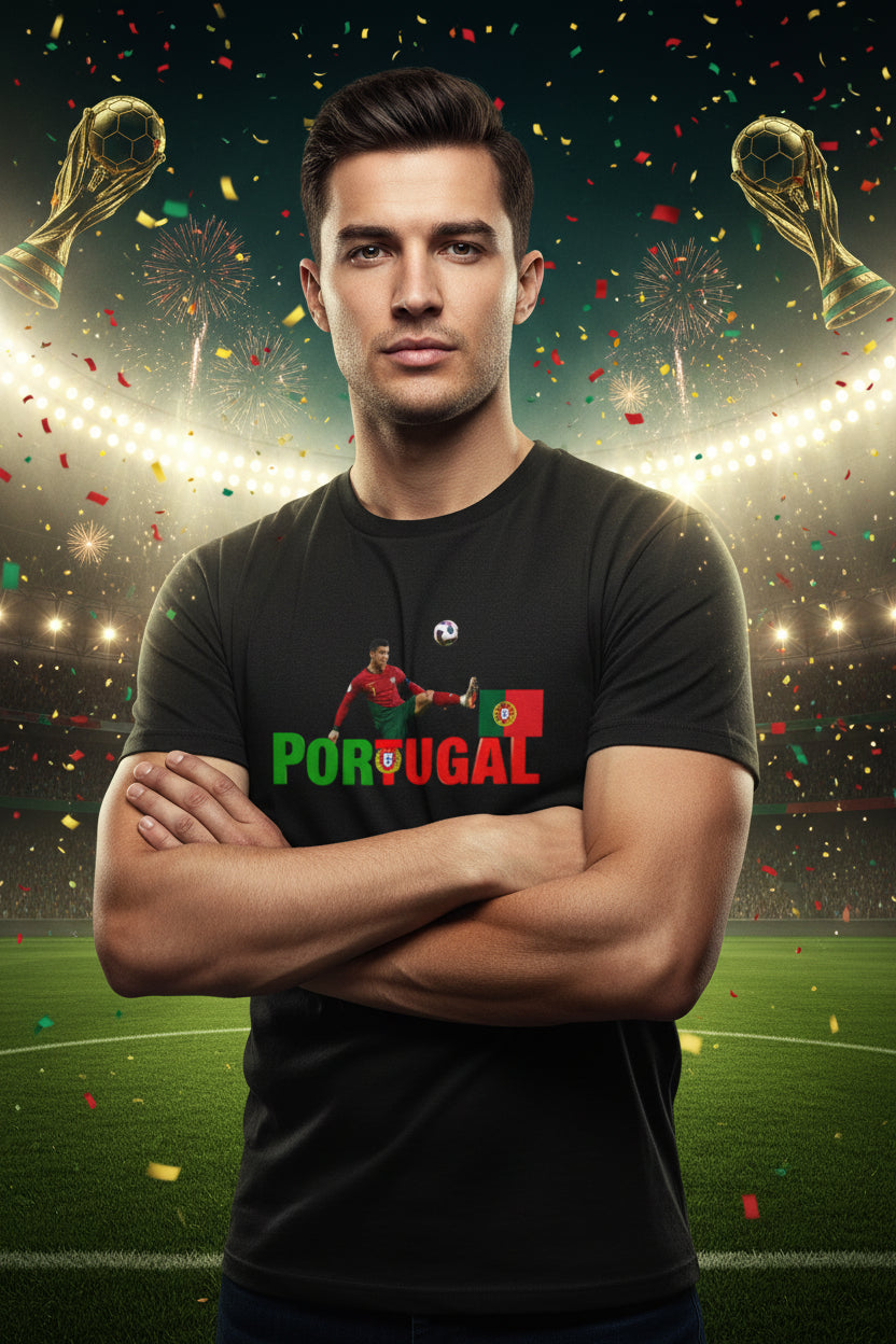 Portugal Soccer T‑Shirt