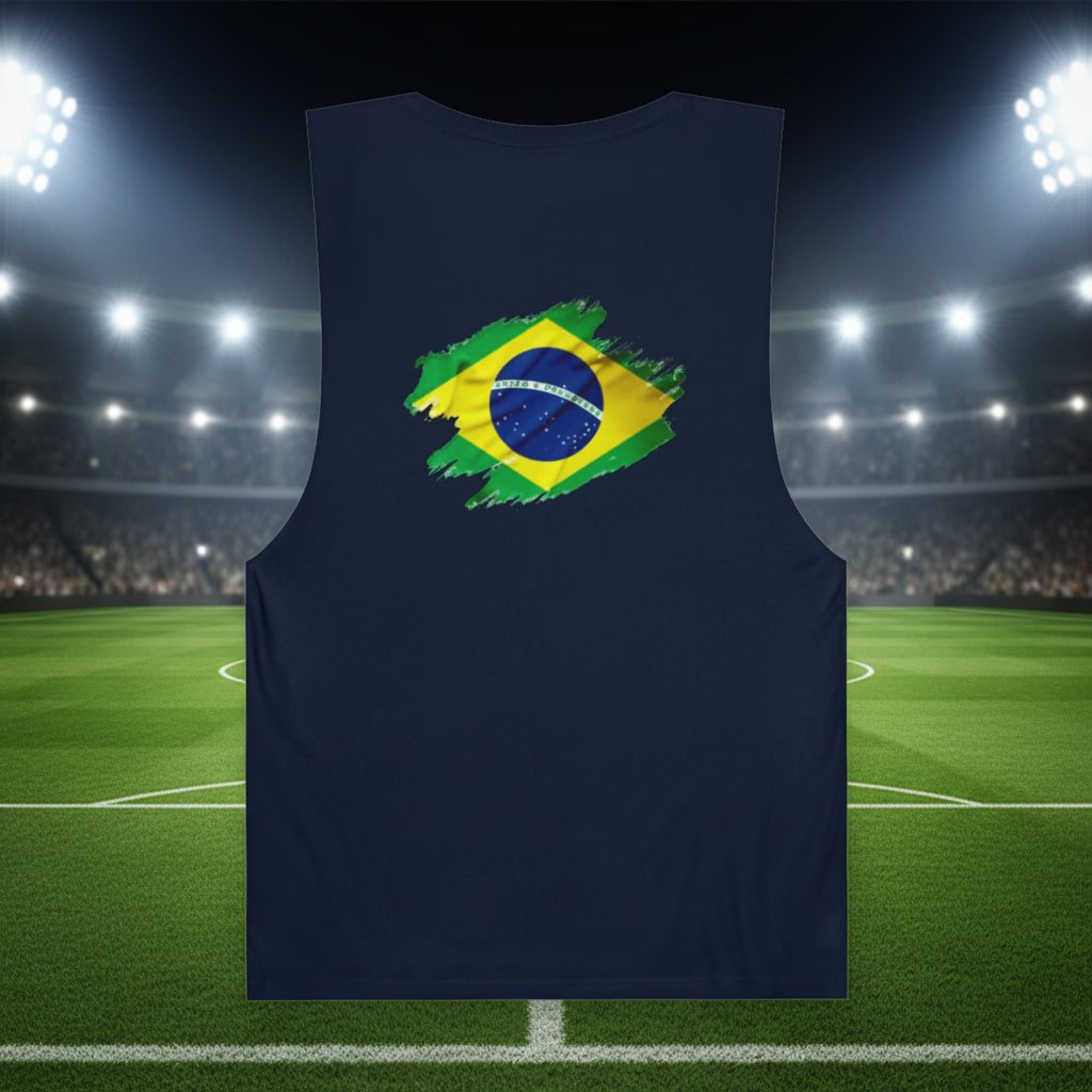 Brazil Flag Tank Top