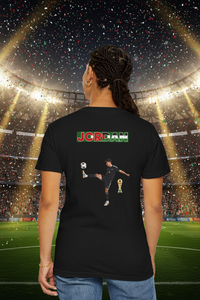 Jordan Soccer T-Shirt 100% Cotton