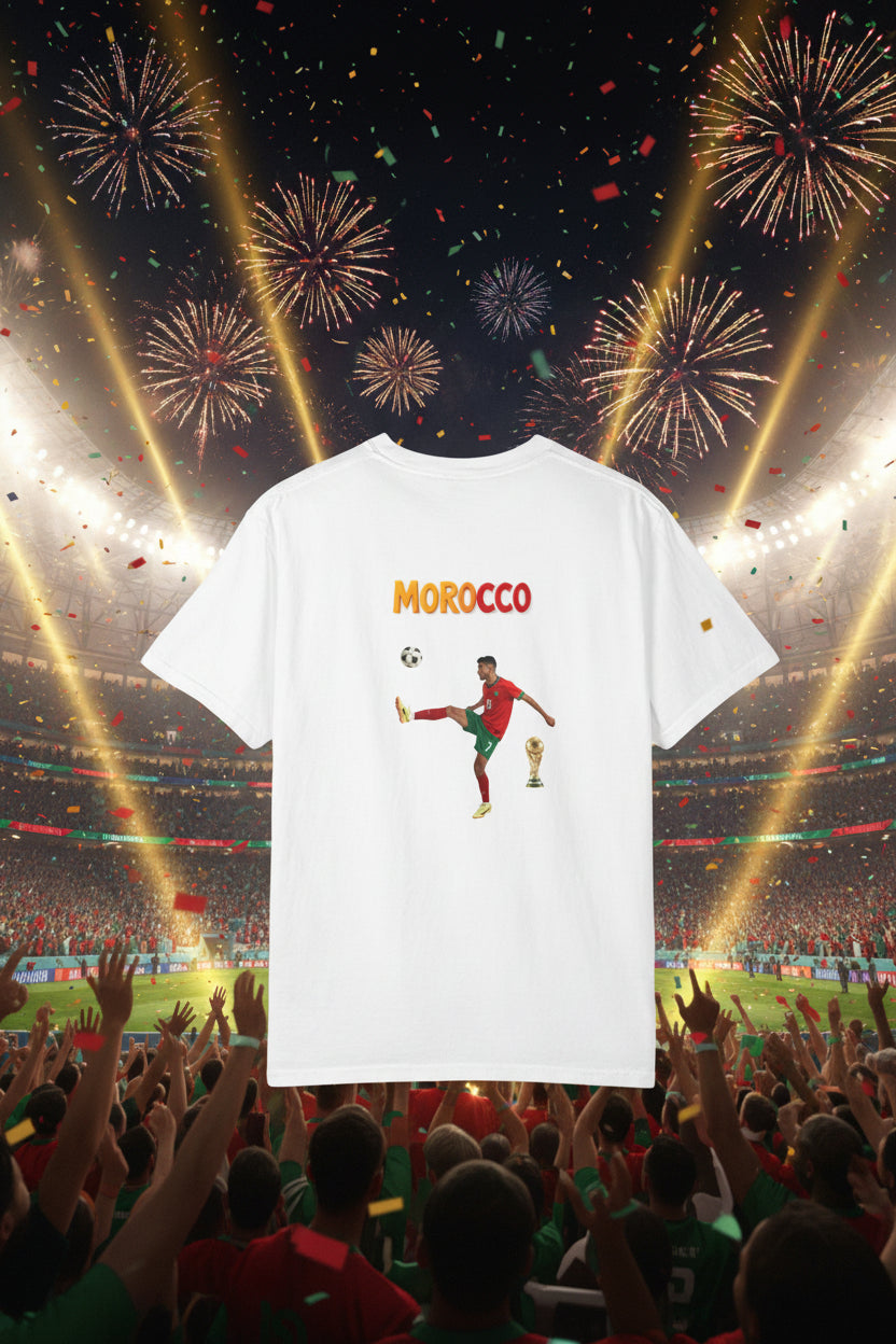 Morocco T-Shirt 100%  Cotton