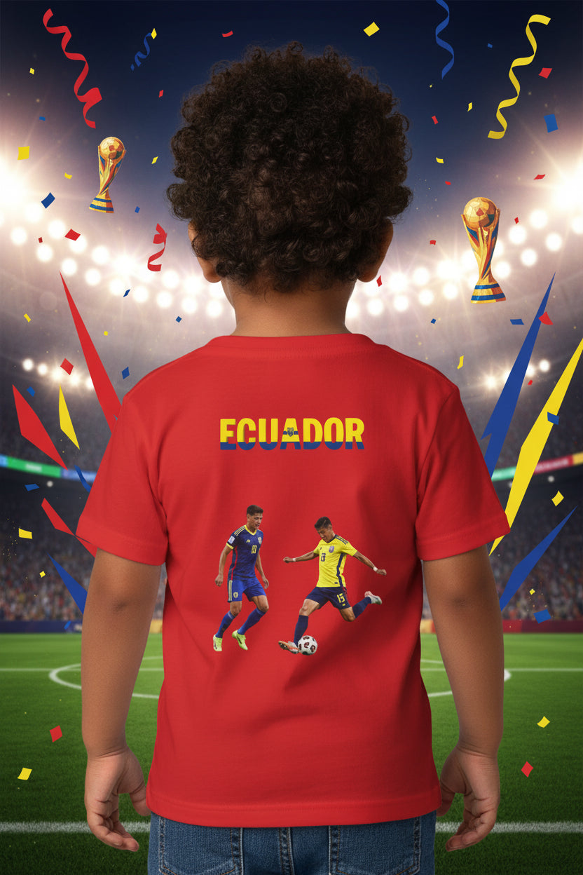 Ecuador Soccer Toddler T‑Shirt
