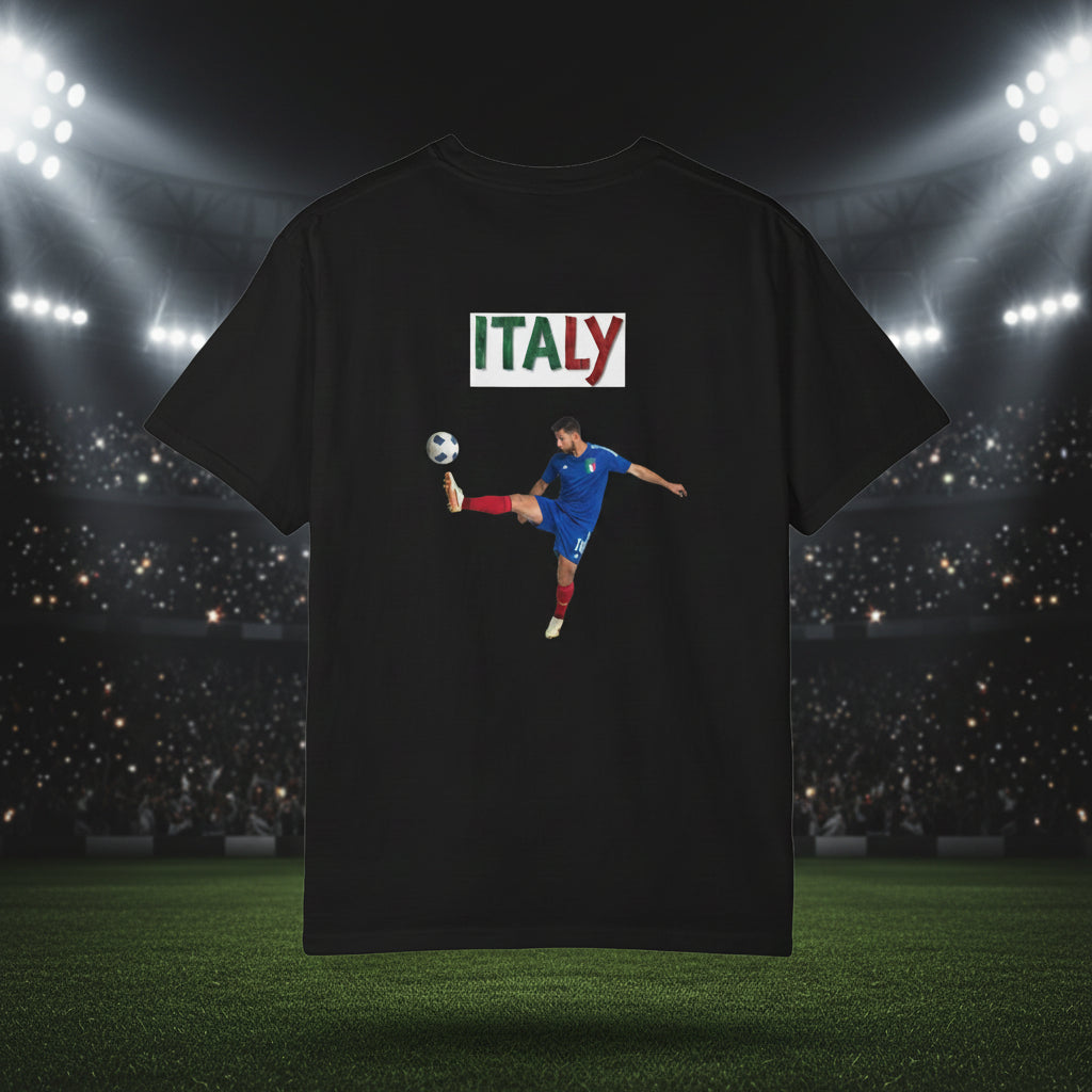 Italy Soccer 100%  Cotton
