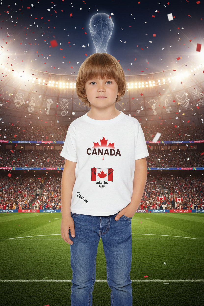 Canada Soccer Toddler T‑Shirt