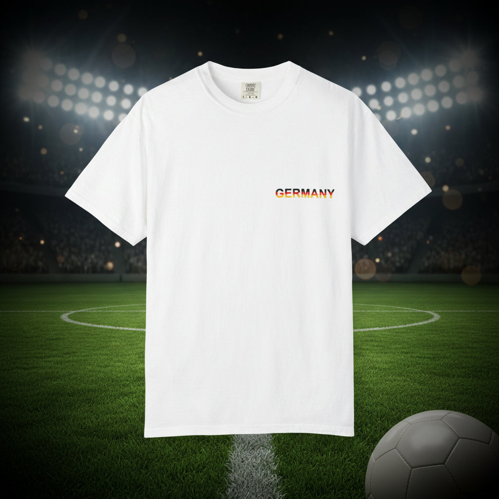 Germany World Cup 2026 Soccer T-Shirt 100% Ring-Spun Cotton