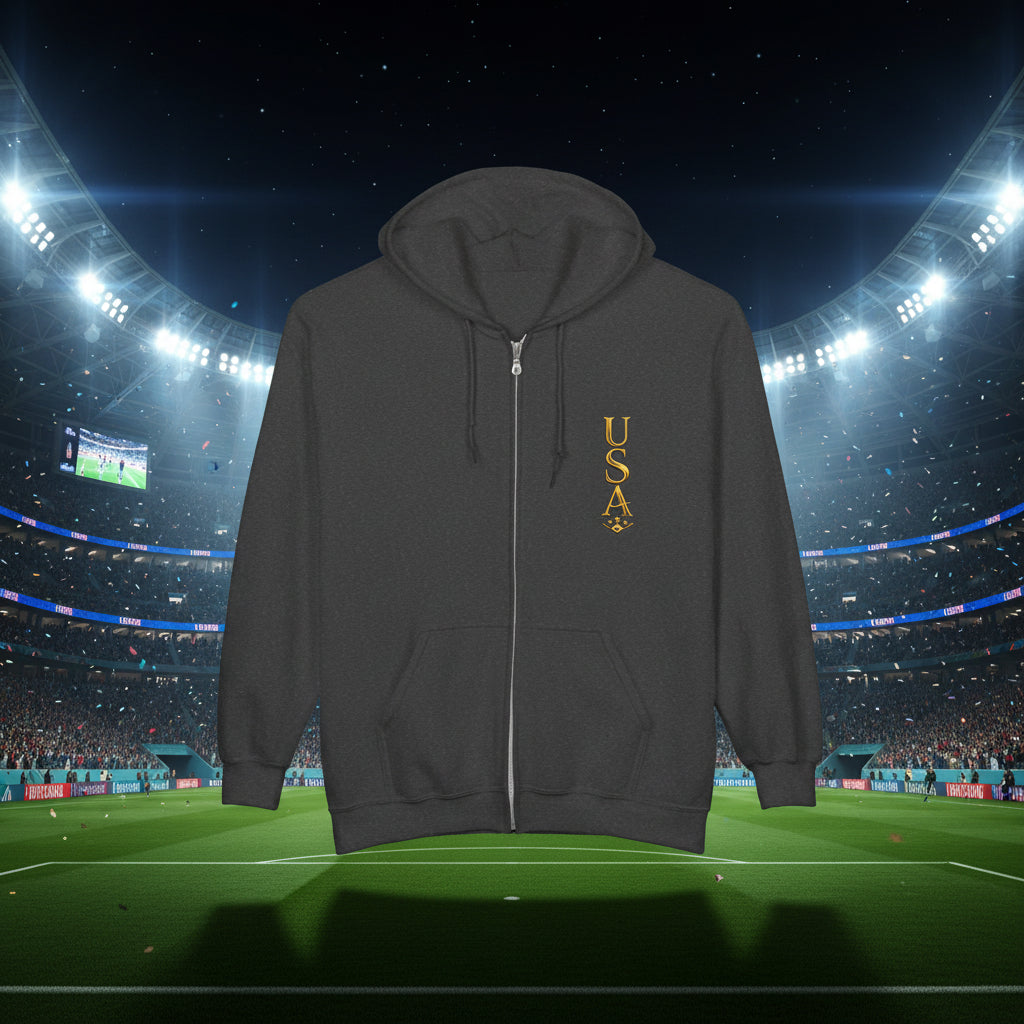 USA Soccer Zip Hoodie