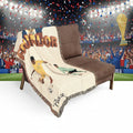 Ecuador Soccer Woven Blanket