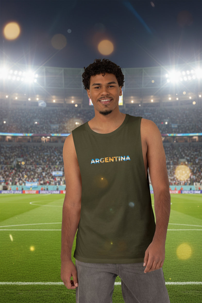Argentina Soccer Tank Top