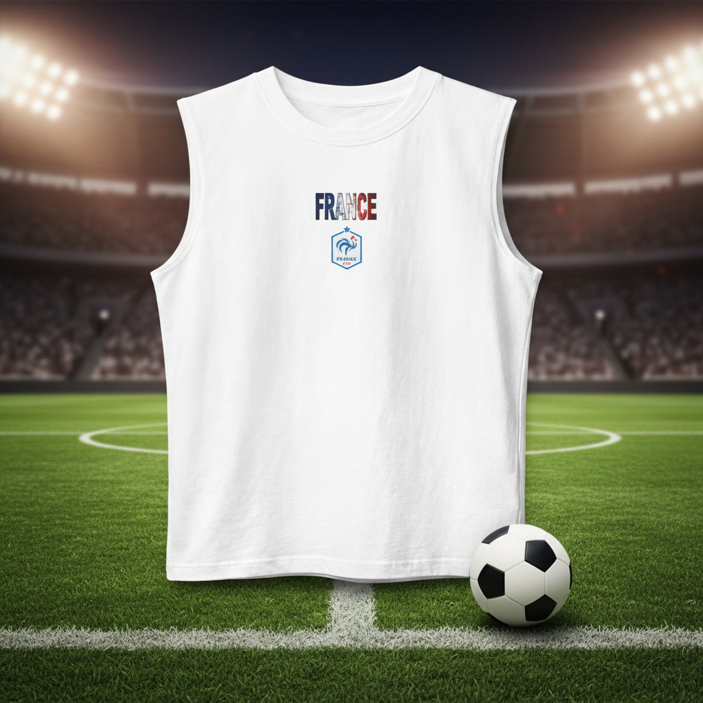 France Muscle Tank Top