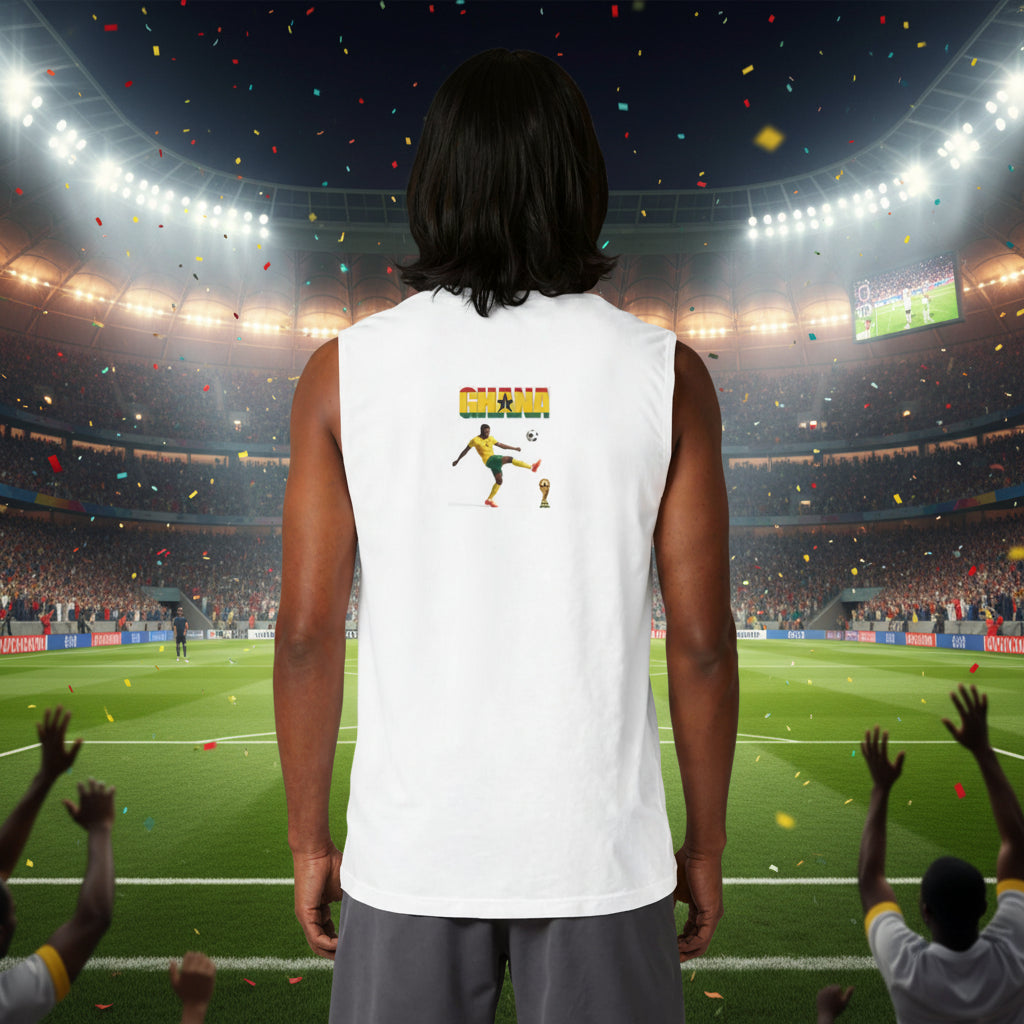 Ghana World Cup 2026 Muscle Tank Top