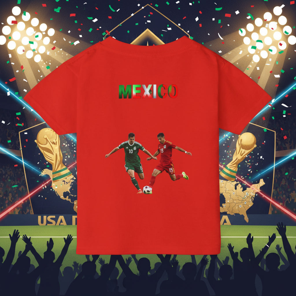 Mexico Soccer Toddler T‑Shirt