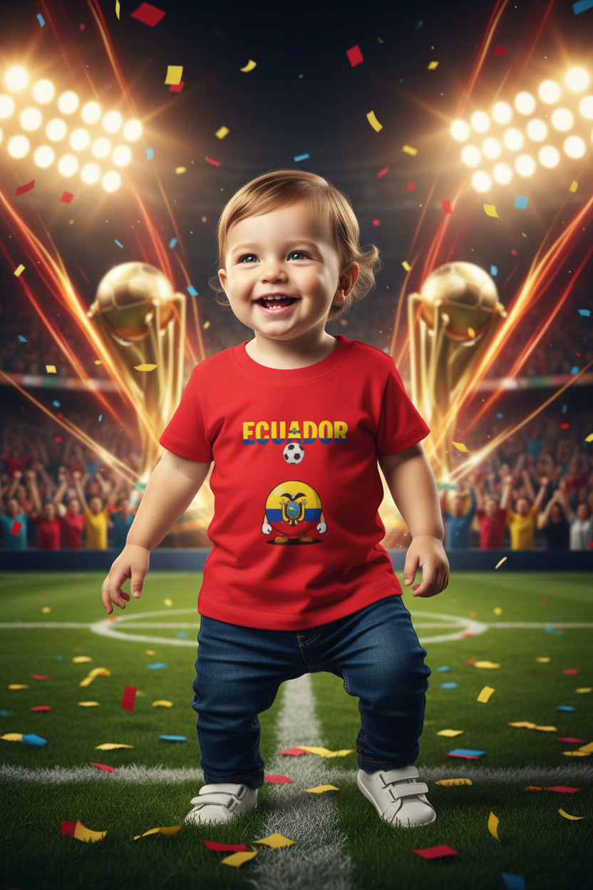 Ecuador Soccer Toddler T‑Shirt