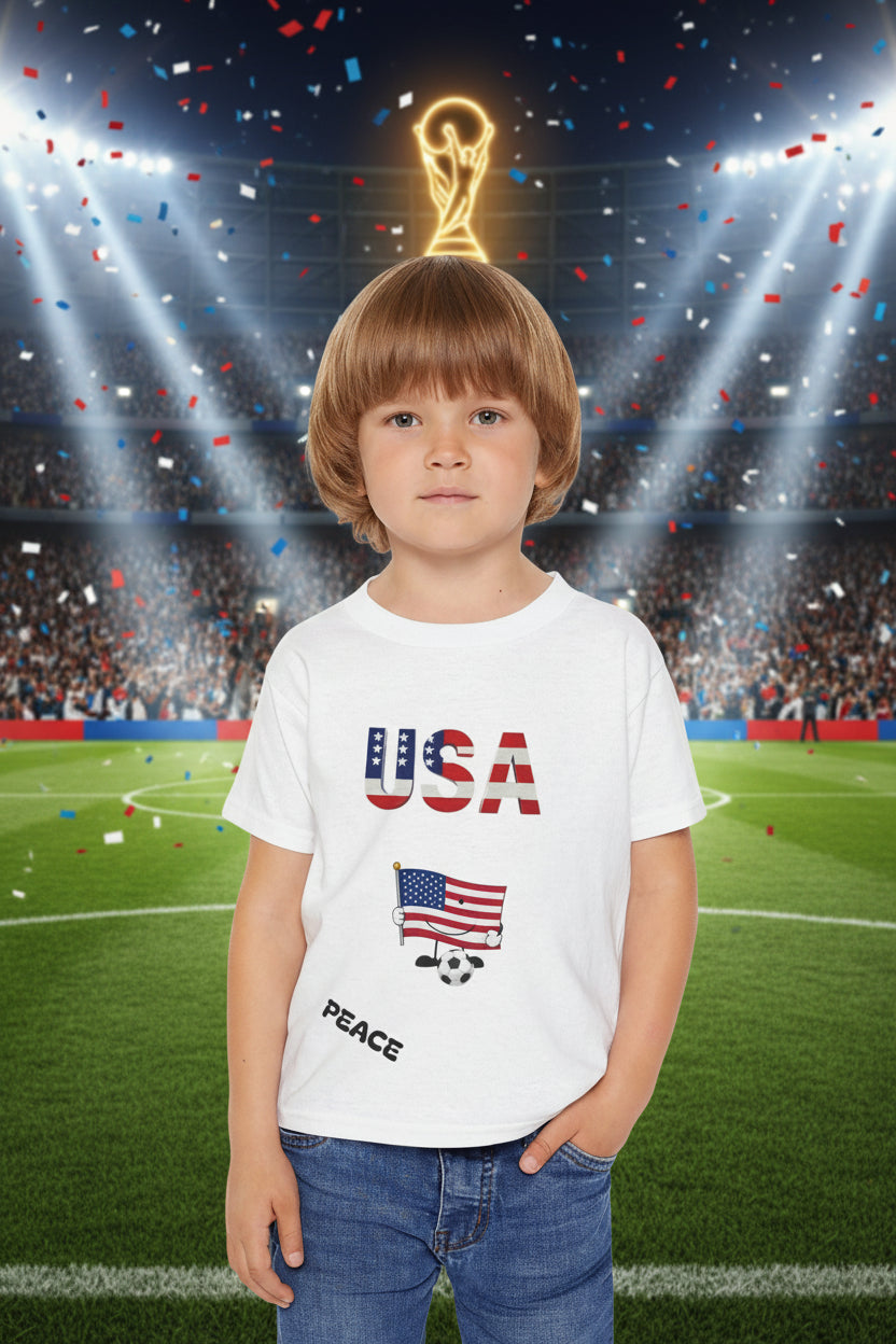 USA Soccer Toddler T‑Shirt