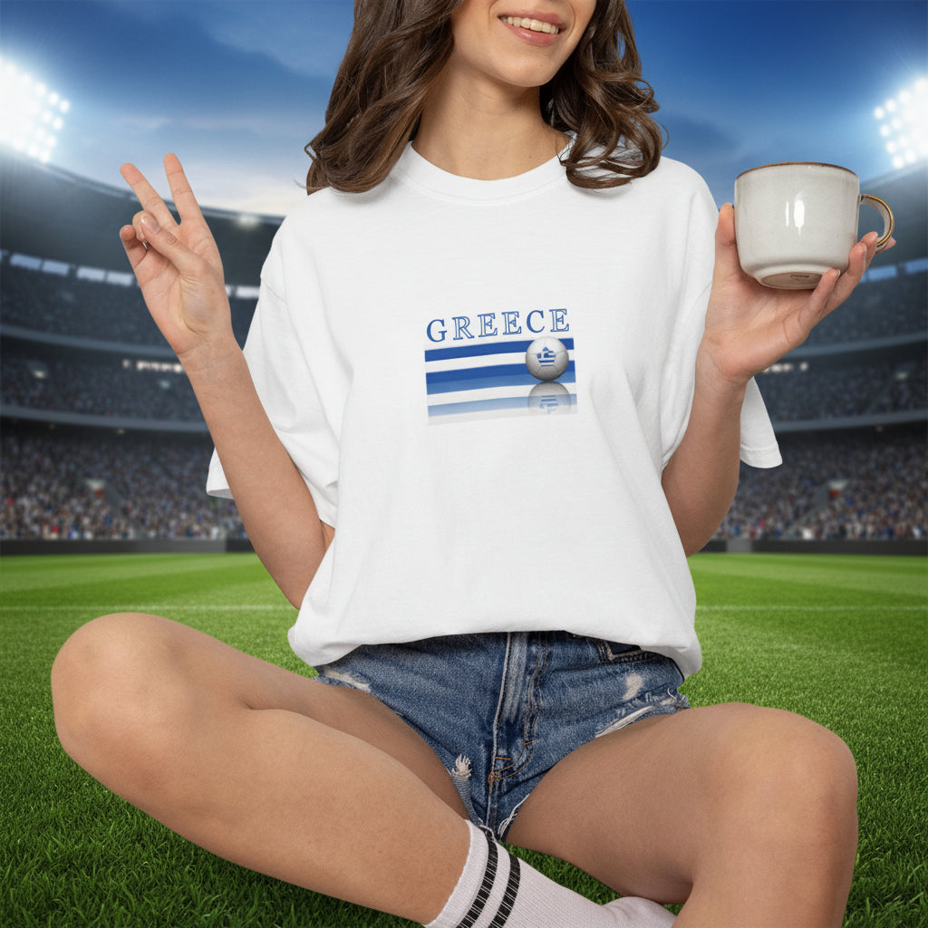 Greece T-Shirt 100% Ring-Spun Cotton