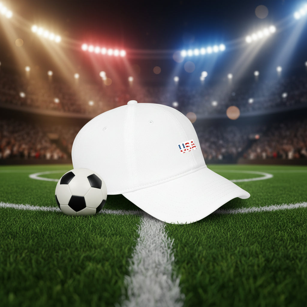USA World Cup 2026 Cap 100% Cotton
