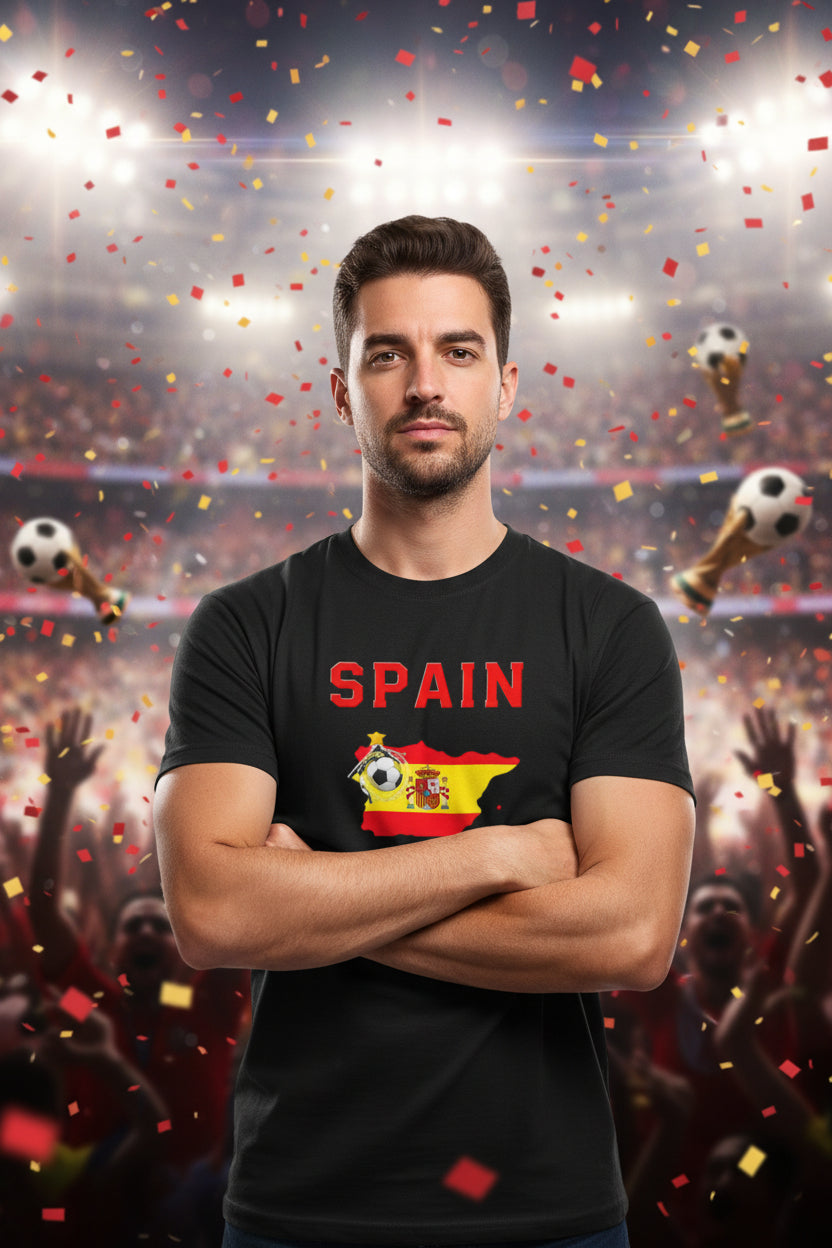Spain Soccer T‑Shirt