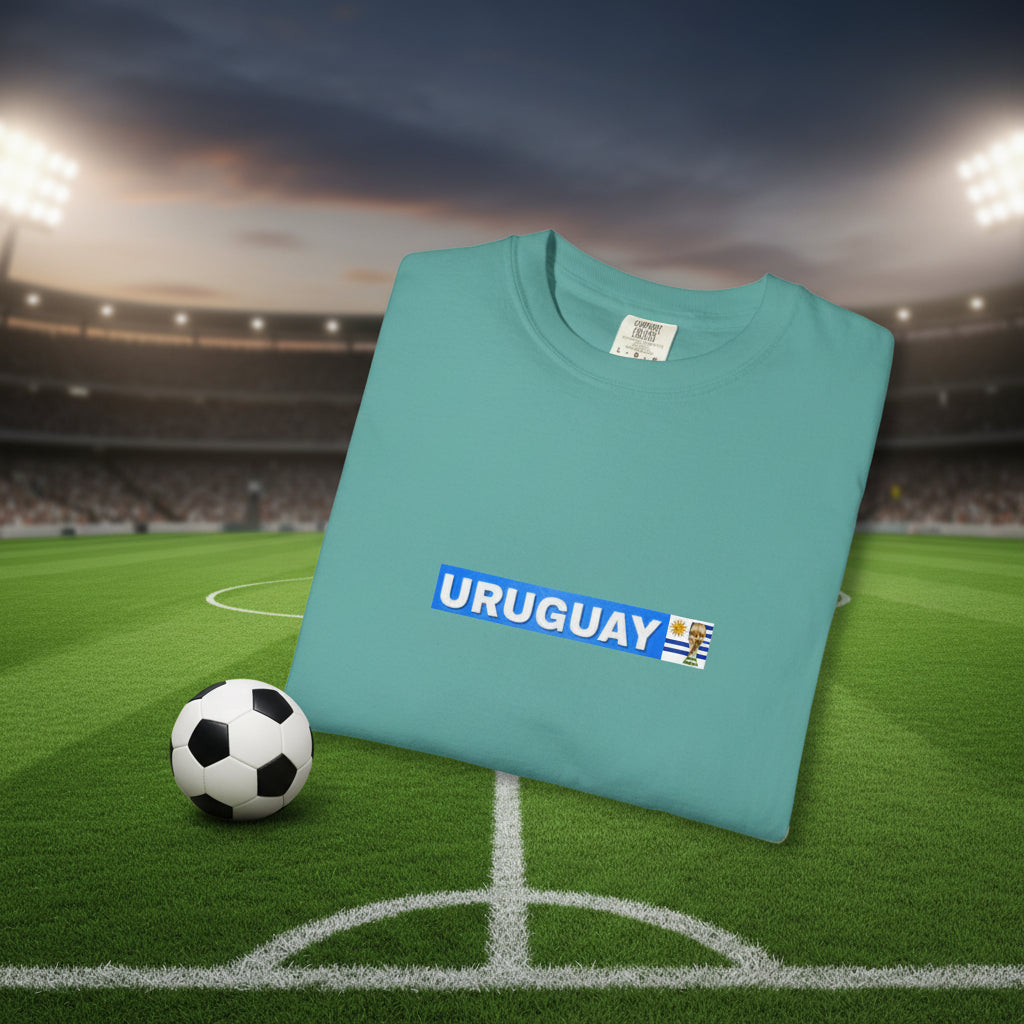 Uruguay Soccer T-Shirt 100%  Cotton