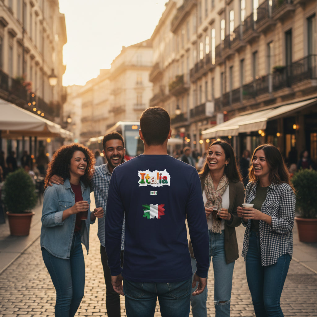 Italia Long Sleeve T-Shirt