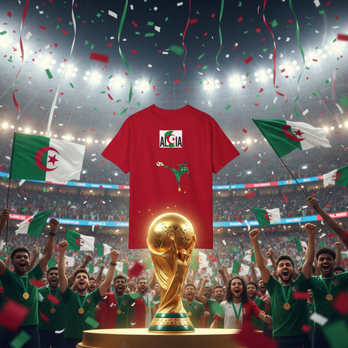 Algeria T-Shirt 100%  Cotton