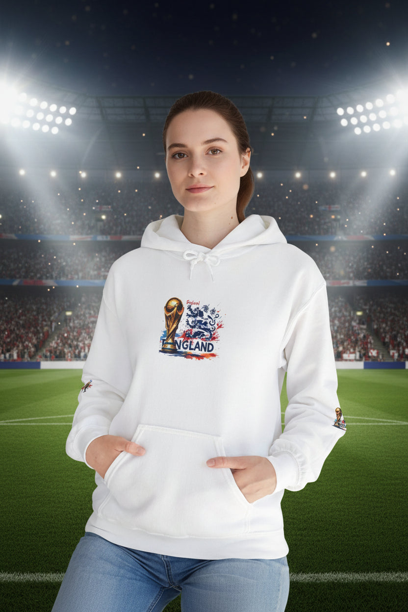 England World Cup Trophy Hoodie