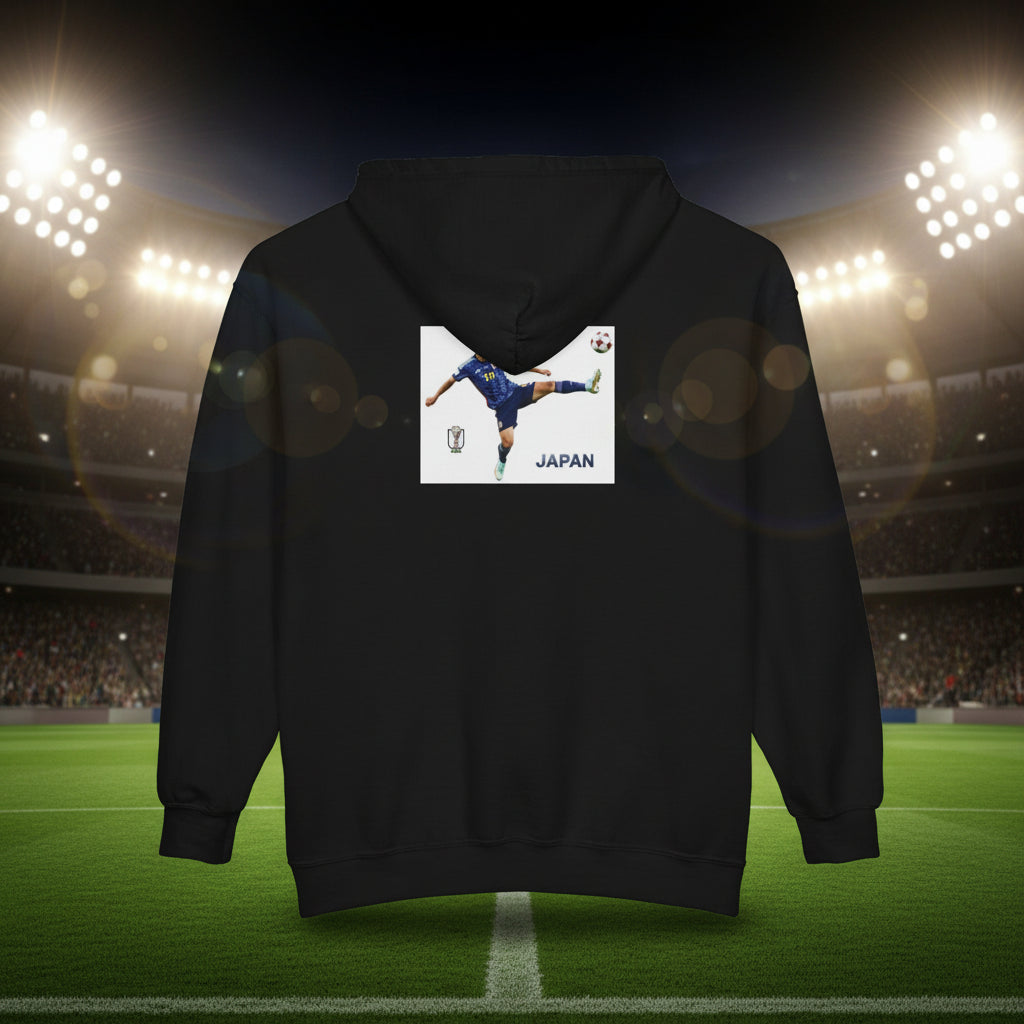Japan Soccer Zip Hoodie