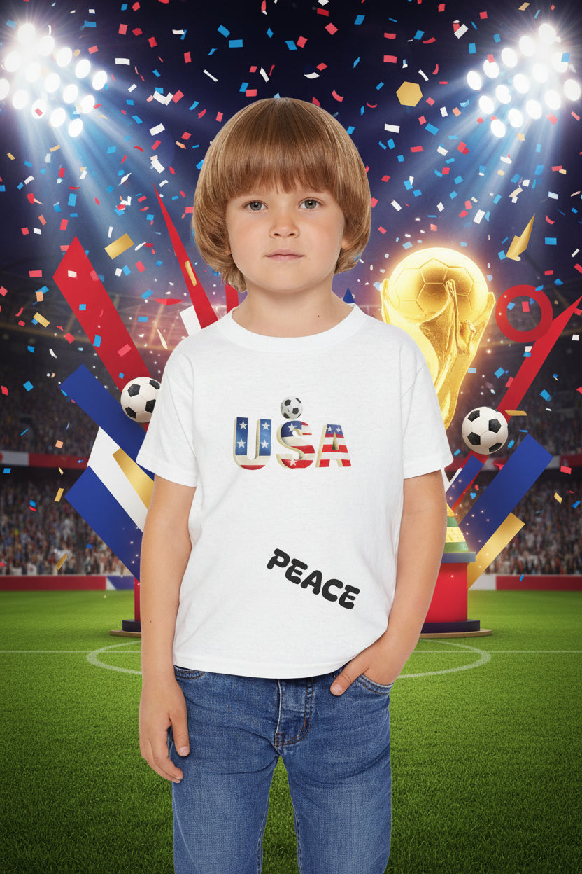 USA Soccer Toddler T‑Shirt