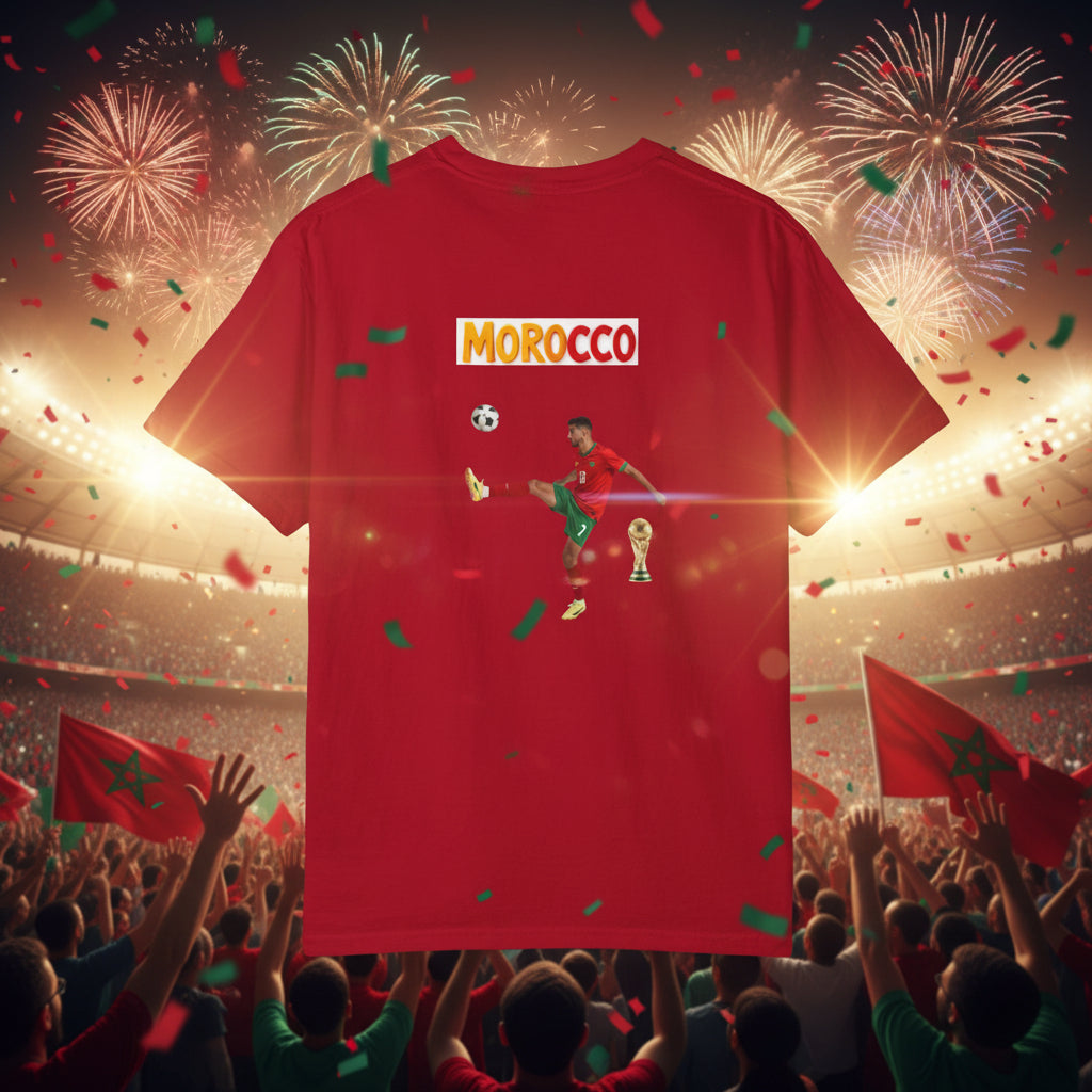 Morocco T-Shirt 100%  Cotton