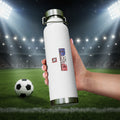 France World Cup 2026 22oz Vacuum Insulated Stainless Water Bottle