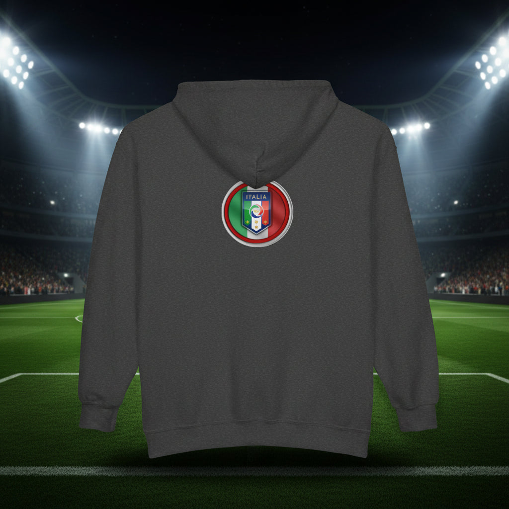 Italy World Cup 2026 Soccer Zip Hoodie