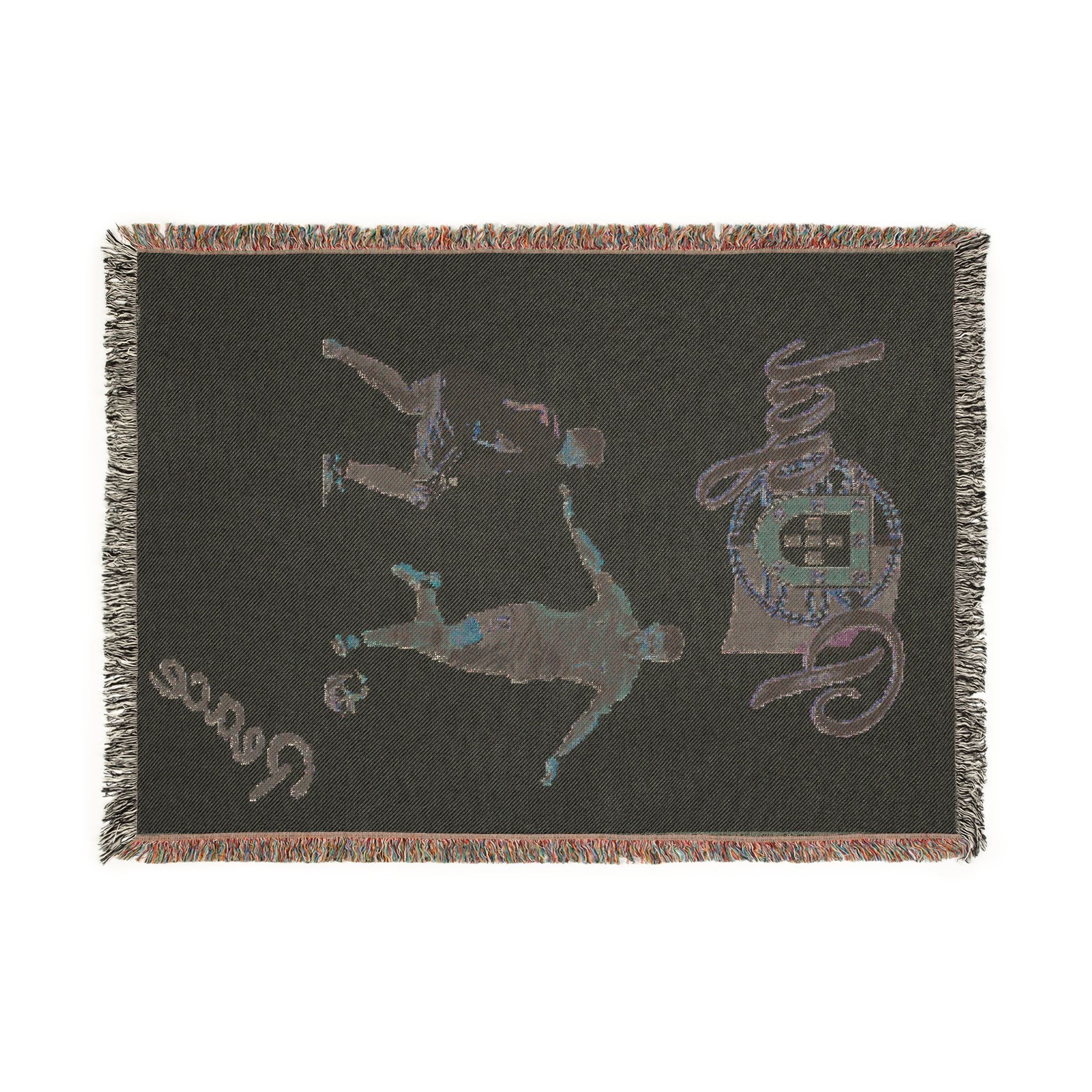 Portugal Soccer Woven Blanket