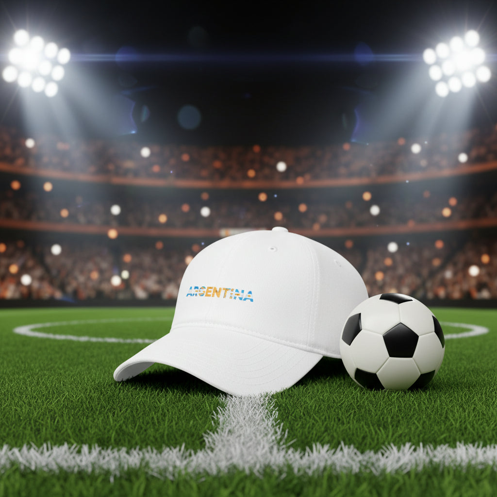 Argentina Soccer Baseball Cap