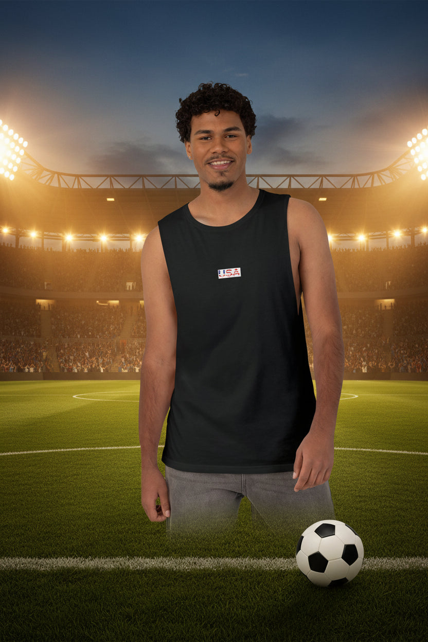 USA World Cup 2026 Soccer Tank Top 100% Cotton