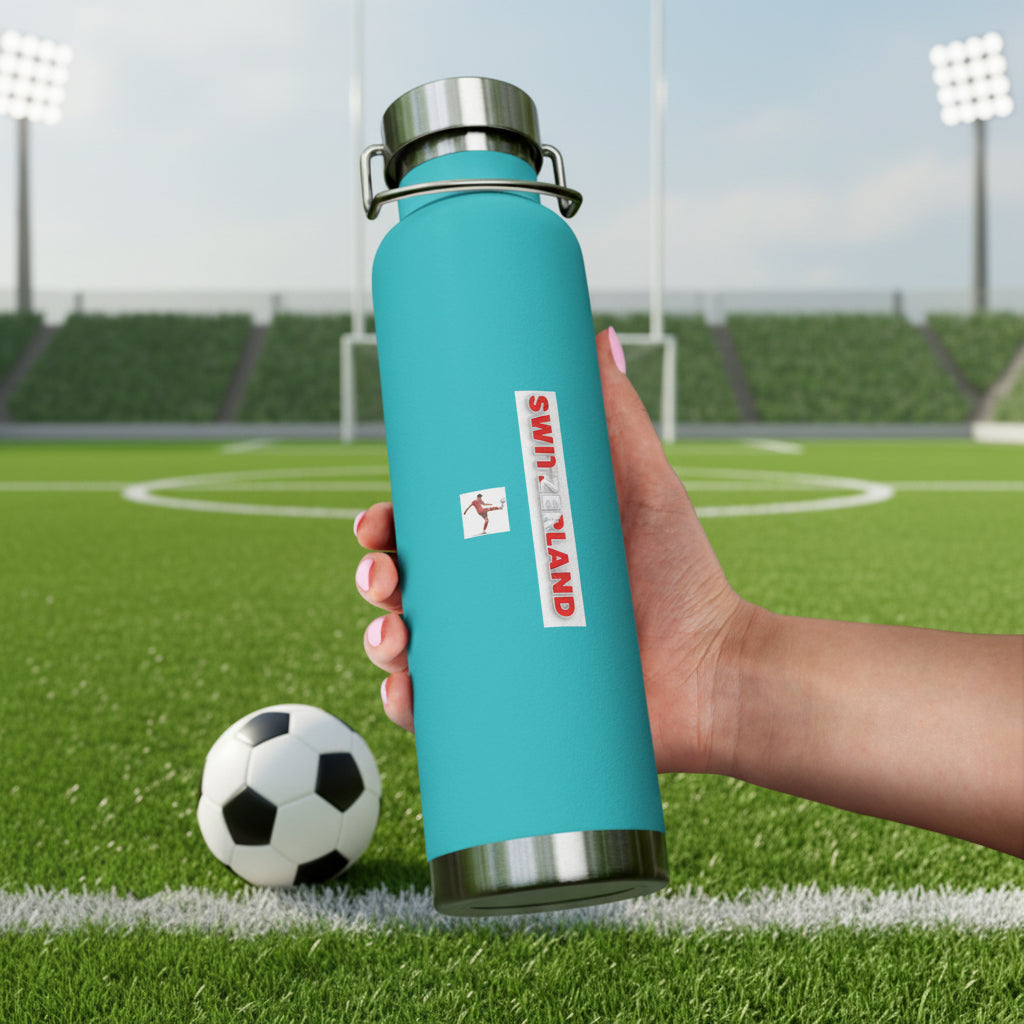 Switzerland 22oz Vacuum Insulated - Stainless Water Bottle
