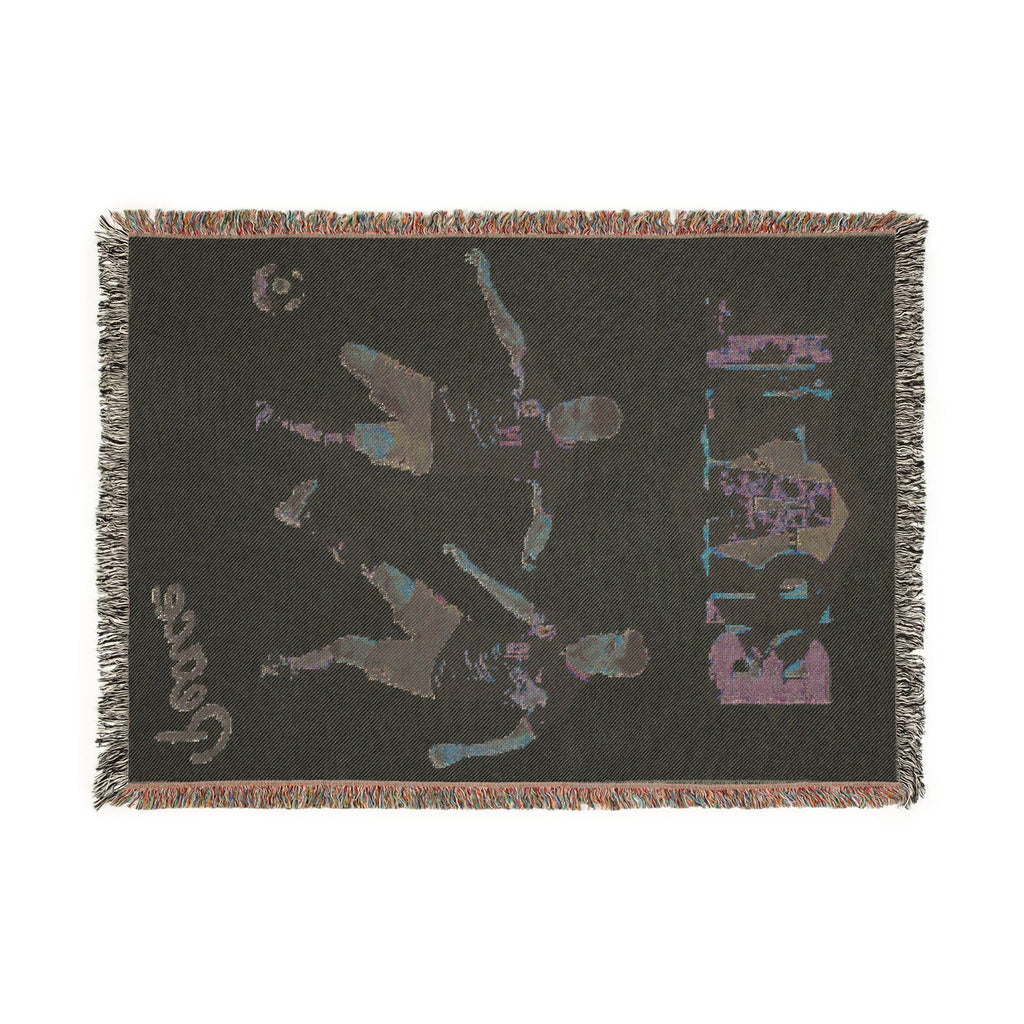 Brazil Soccer Woven Blanket