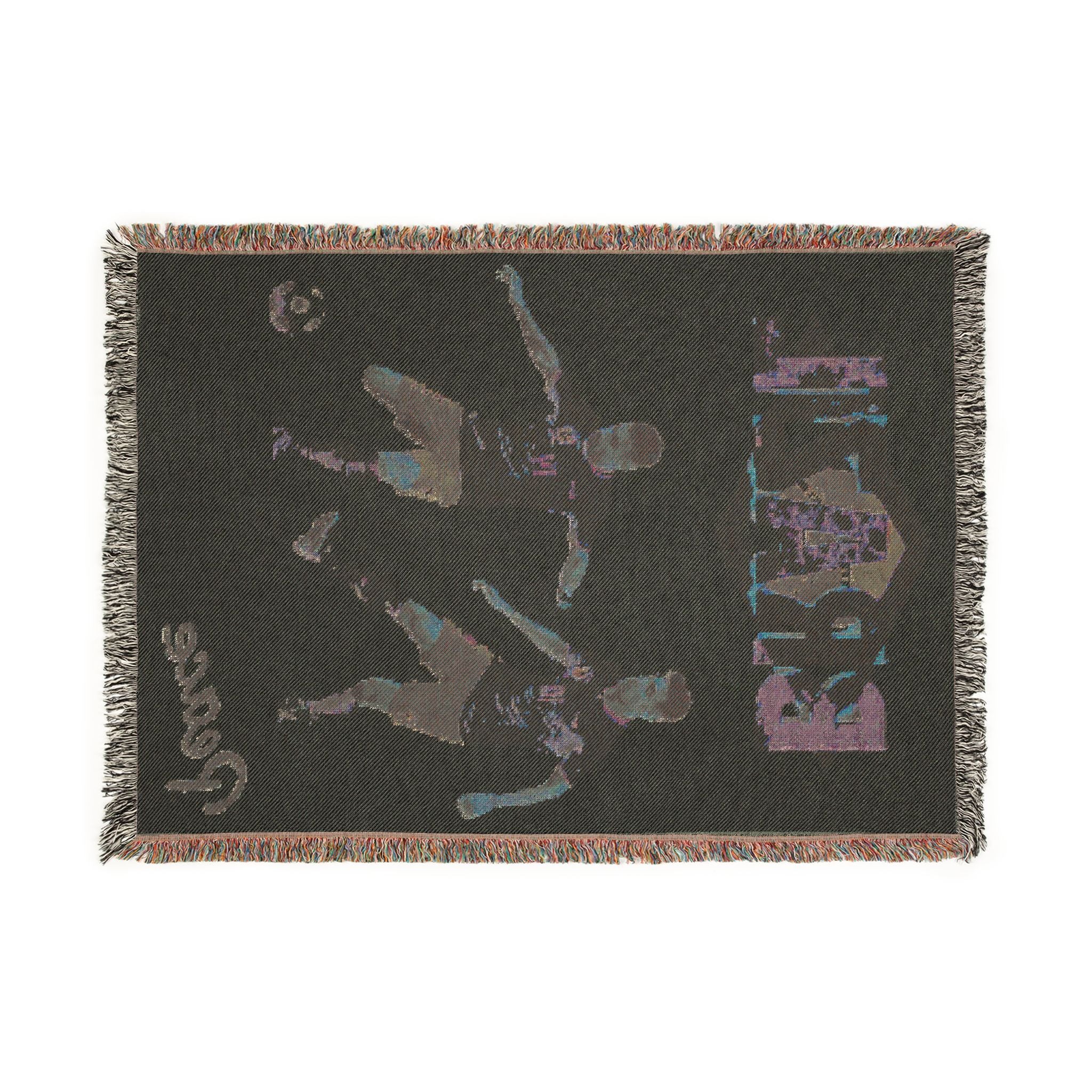 Brazil Soccer Woven Blanket