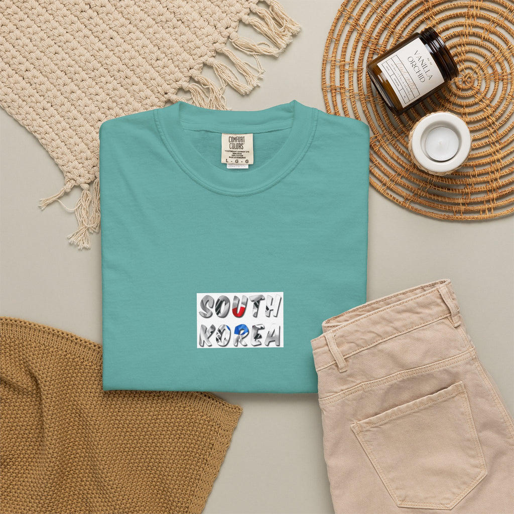 South Korea T-Shirt 100% Ring-Spun Cotton