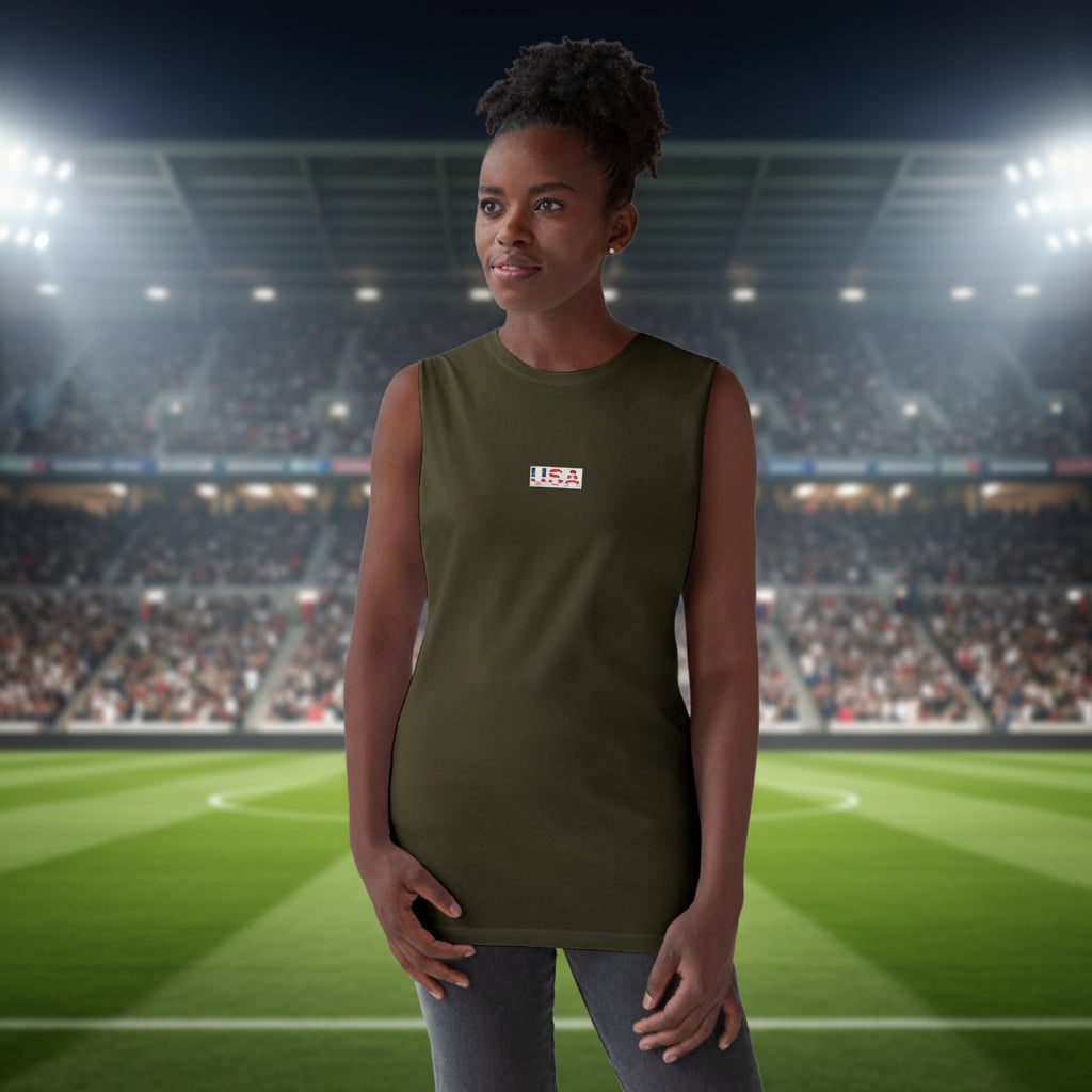 USA World Cup 2026 Soccer Tank Top 100% Cotton