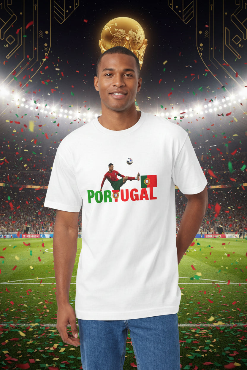 Portugal Soccer T‑Shirt