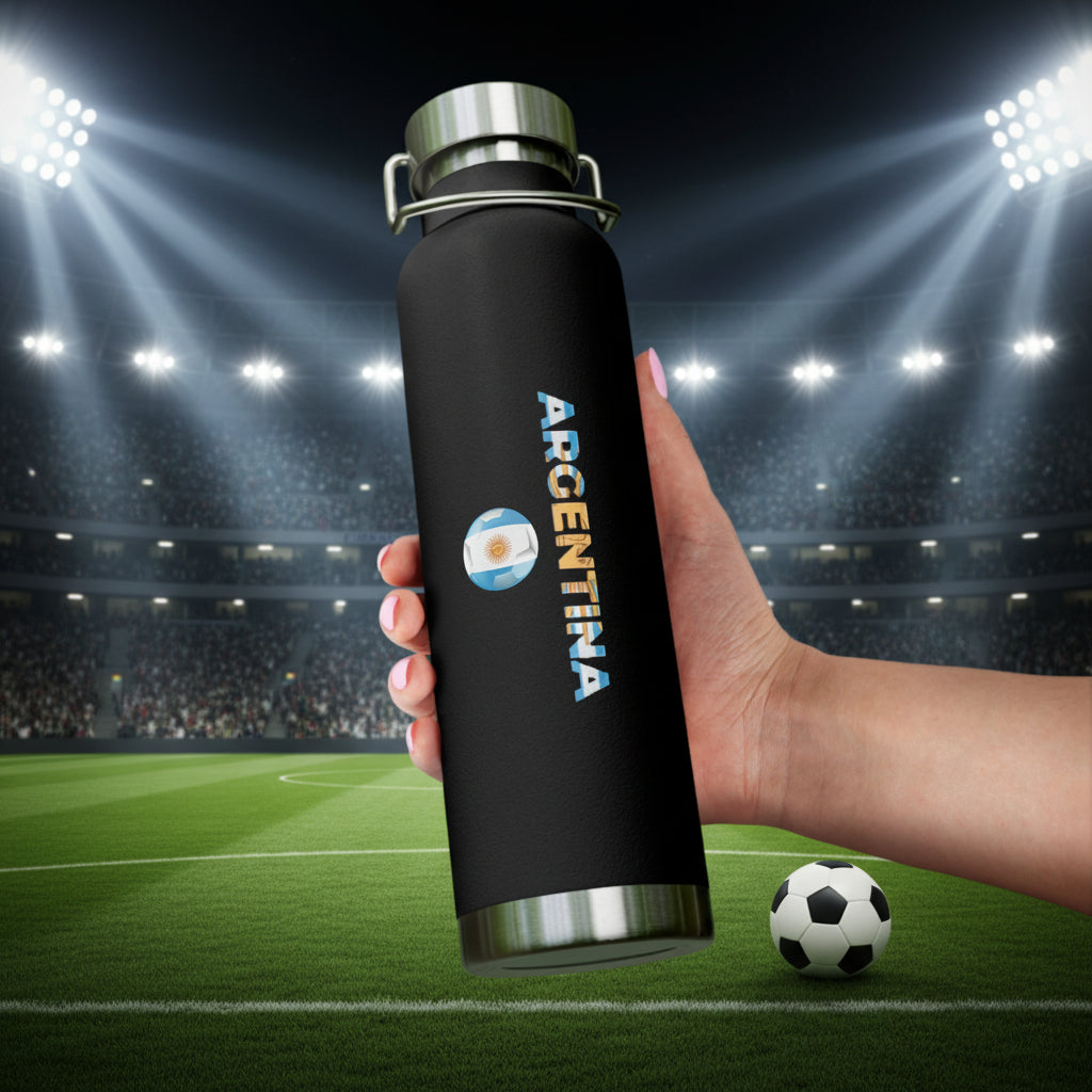 Argentina World Cup 2026 22oz Vacuum Insulated Stainless Water Bottle