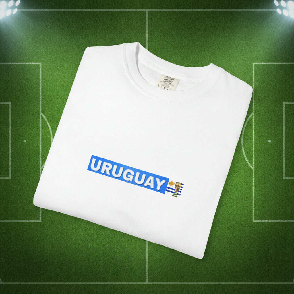 Uruguay Soccer T-Shirt 100%  Cotton
