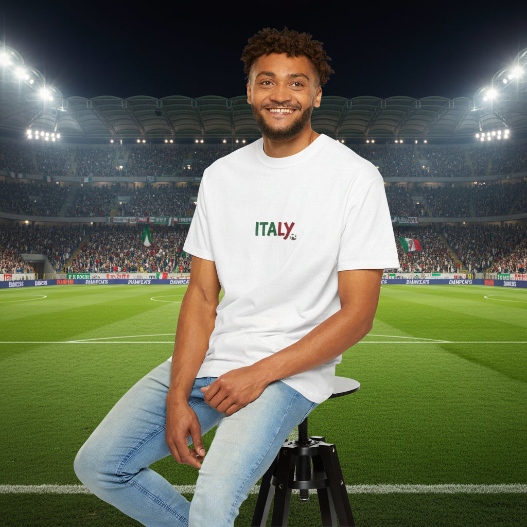 Italy Soccer 100%  Cotton