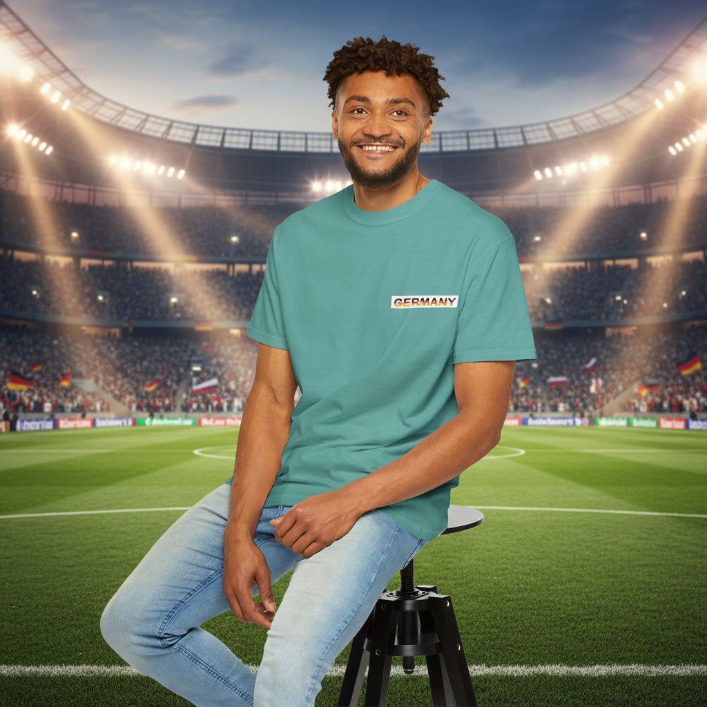 Germany World Cup 2026 Soccer T-Shirt 100% Ring-Spun Cotton