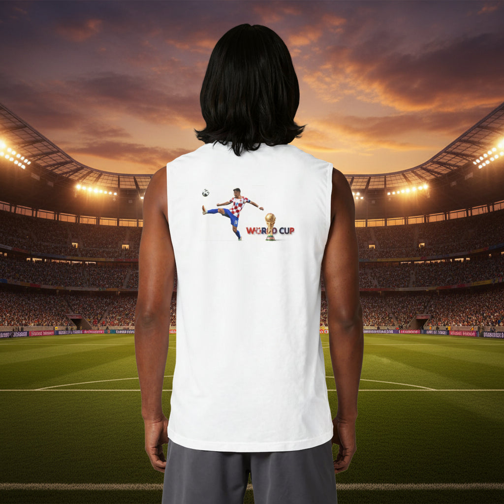 Croatia World Cup 2026 Muscle Tank Top