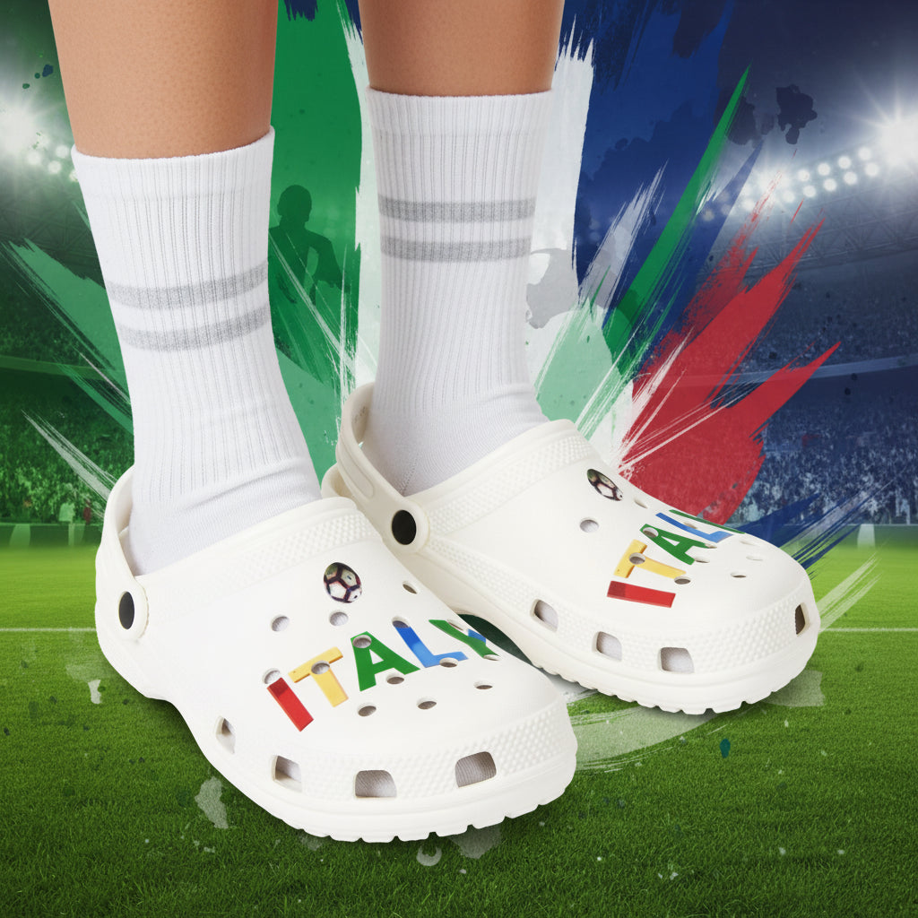 Italy soccer Clogs