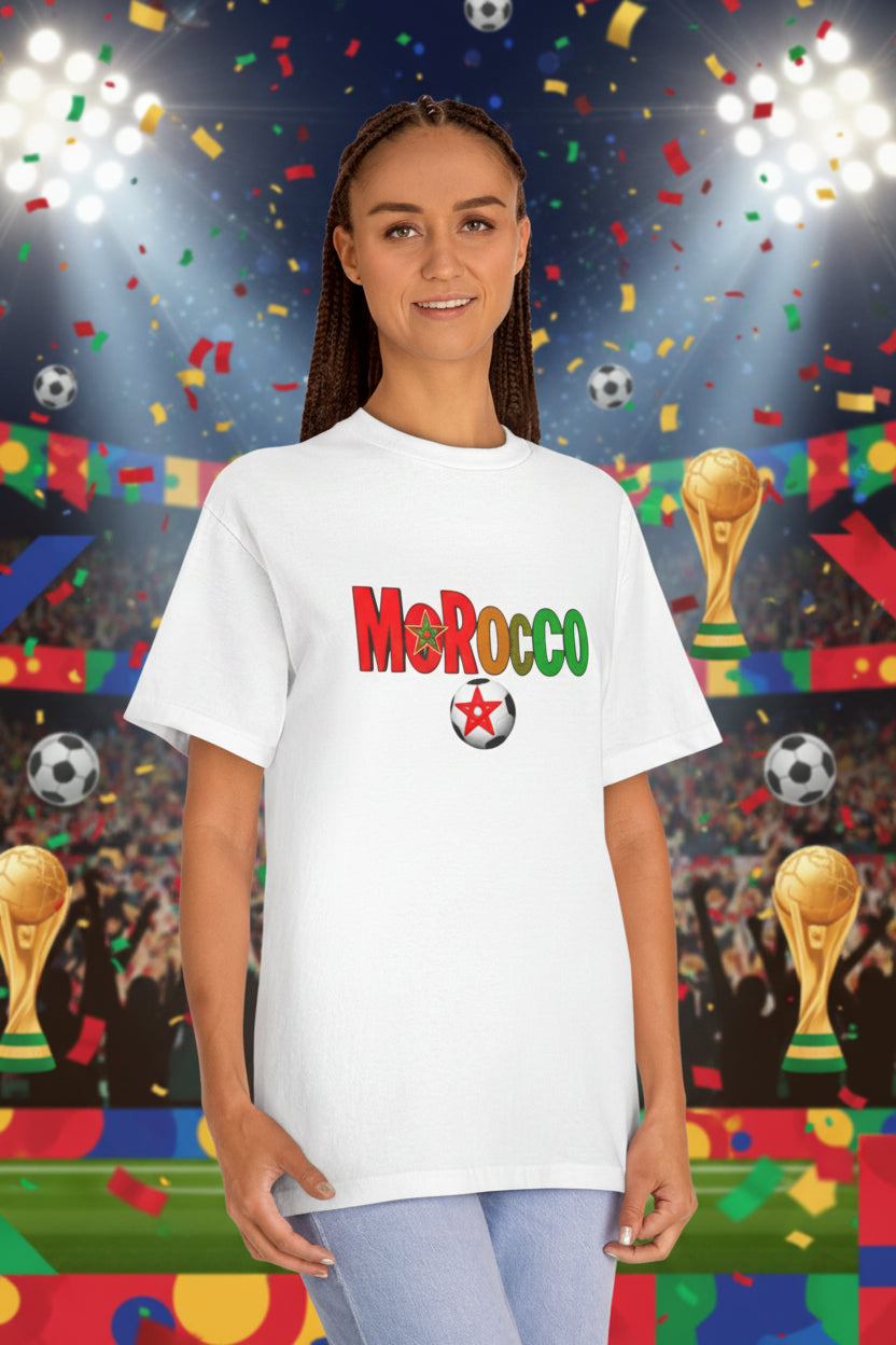 Morocco Soccer T‑Shirt