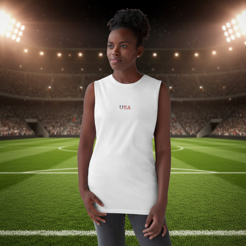 USA World Cup 2026 Soccer Tank Top 100% Cotton
